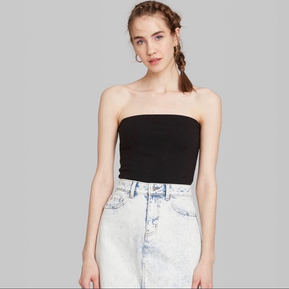Wild Fable Black Tube Top